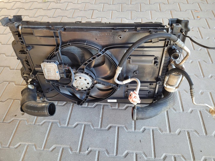 фото №5, Комплект радіатор радіаторів вентилятор volvo s60 ii v60 i рестайлінг 2.0 d4