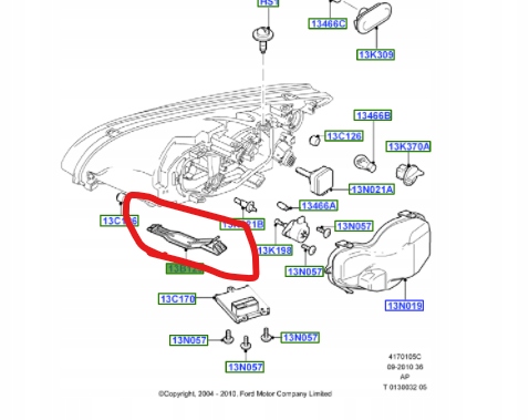 фото №3, Крепление фара focus 1324270