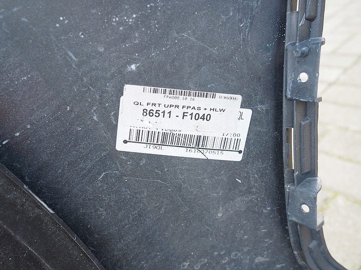 фото №14, Sportage iv 4 2015-19 бампер перед переднє гарний оригінал 86511-f1040