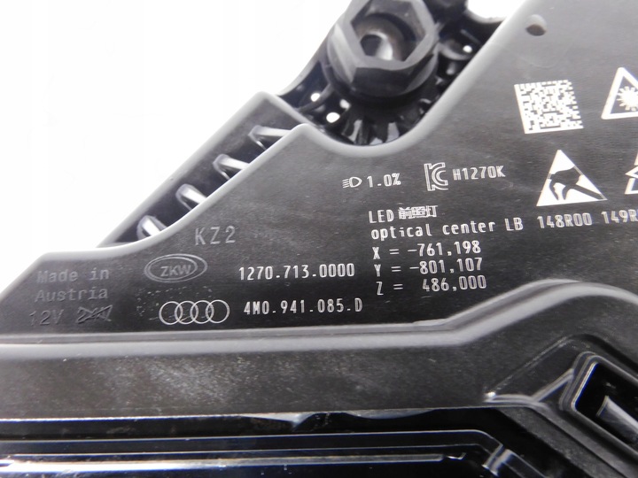 фото №16, Audi q7 4m рестайлинг лампа правая левая laser 4m0941086d 4m0941085d