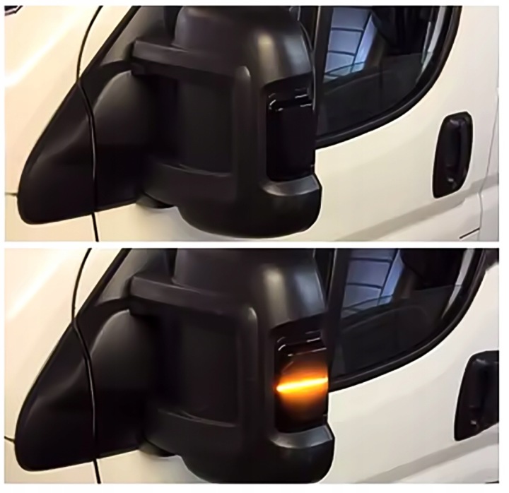 фото №11, 2x поворотник динамічний led do дзеркало поворотник fiat ducato od 2006