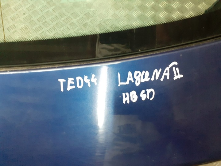 фото №6, Кришка багажника renault laguna ii ted44 hb 5d