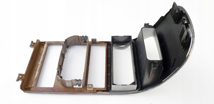 фото №11, Opel astra 2 g панель средний консоль декоры серебристый climatronic тюнинг