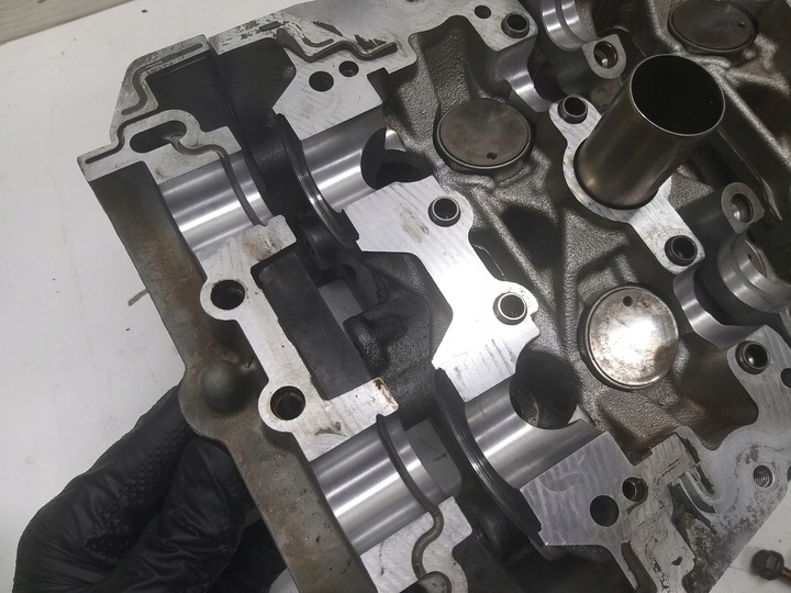 фото №9, Головка двигуна права справна infinity fx45 4.5b vk45 vk45de nissan r-ar2