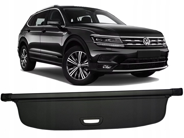 фото №1, Новая ролета багажника чёрная tiguan ii allspace 2017+