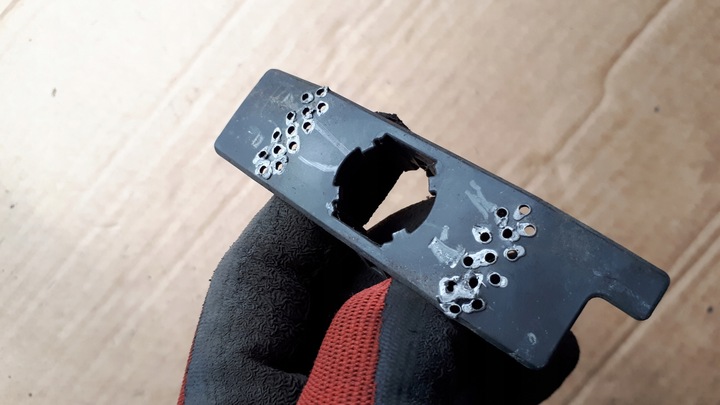 фото №1, A6 c7 рестайлинг держатель крепление датчик pdc перед