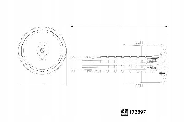 фото №2, Корпус фільтра масла mercedes c cl203 c t-model s203 c t-model s204 c