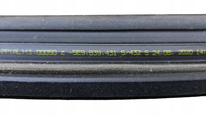 фото №9, Прокладка скла двері ліві зад skoda octavia iii універсал 5e9839431s оригінал new