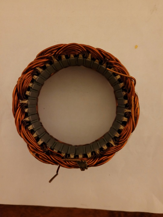 фото №4, Статор генератора daewoo tico matiz 31410a78b00