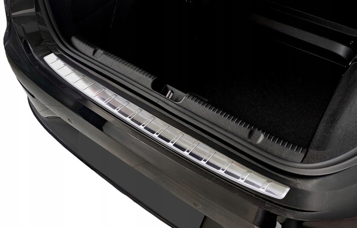 фото №8, Mercedes eqe v295 планка стальной накладка na бампер зад