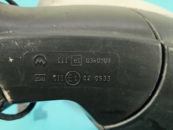 фото №12, Дзеркало ліві 6 pin vw tiguan i 5n 07-11 срібний lr7l європа