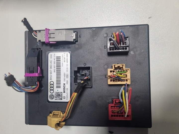 фото №1, Модуль комфорту 8k0907063ac audi
