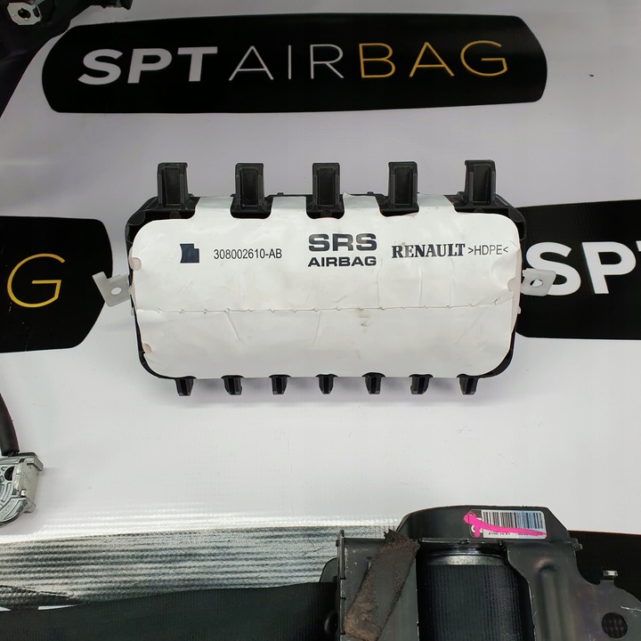 фото №7, Megane iv 4 панель консоль подушки ремни подушка безопасности старт/стоп