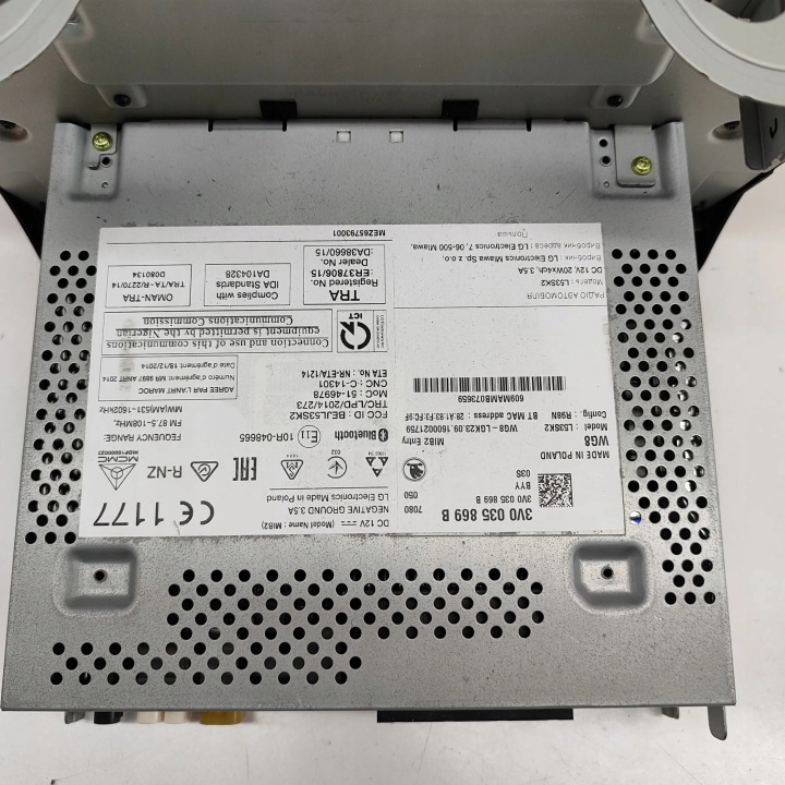 фото №7, Магнитола bez навигации skoda superb iii 3v3 10r048665 24558158 1.6l 88kw