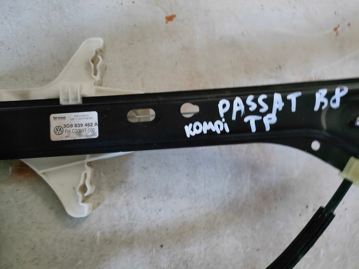 фото №4, Vw passat b8 универсал подъемник стекла правые зад