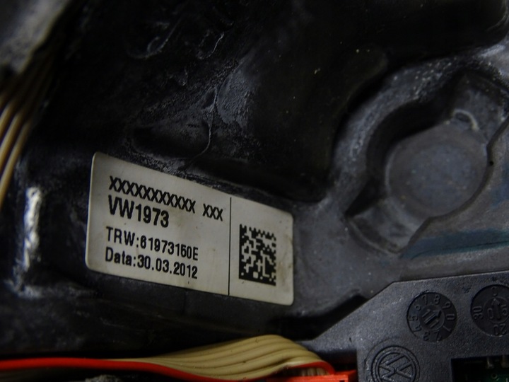 фото №15, Руль кожа стёганая срезанная 1k8419091t vw scirocco iii golf vi