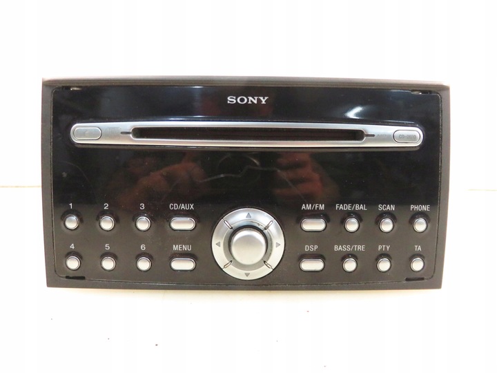 фото №1, Радио sony ford focus mk2 раскодированный 4m5t18c815bh