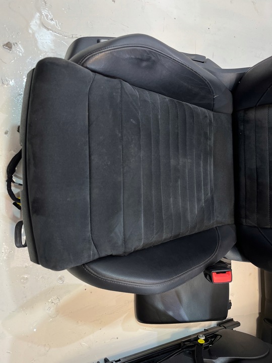 фото №5, Сидіння диван комплект vw passat b8 3g універсал алькантара шкіра підігрів