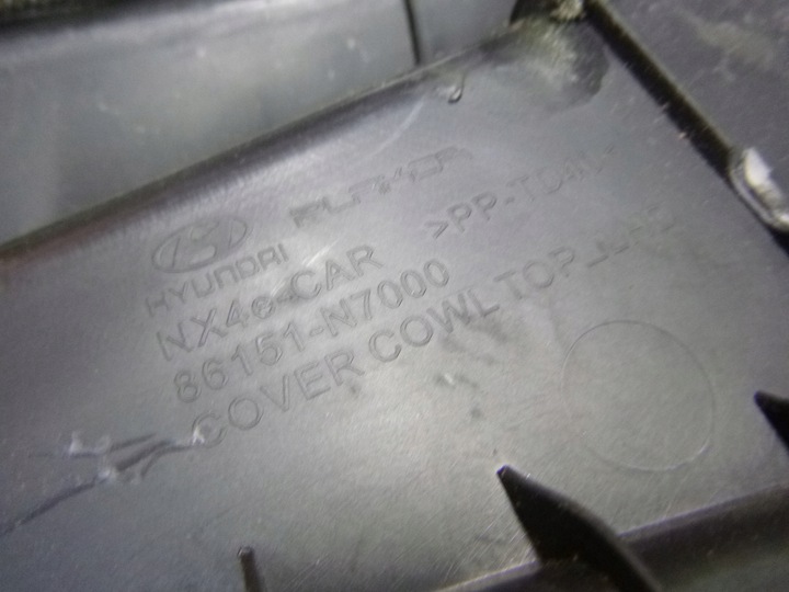 фото №10, Tucson iv панель під лобовим склом пластиковий верхній