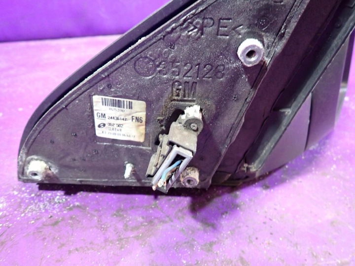 фото №6, Opel signum hb 5d 03-05 дзеркало праве електричні 24436147 z20r 5 pin