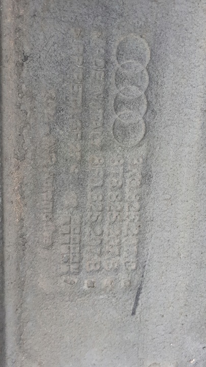 фото №11, A4 b8 рестайлінг s4 захист шасі матеріал ліва перед