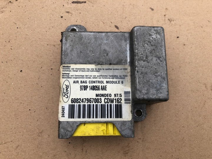 фото №1, Датчик модуль подушка безопасности ford mondeo 978p14b056