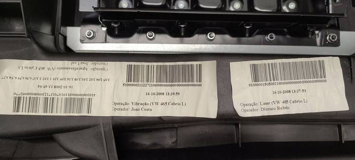 фото №14, Панель консоль подушки ремені оригінал vw scirocco 2,0 tfsi