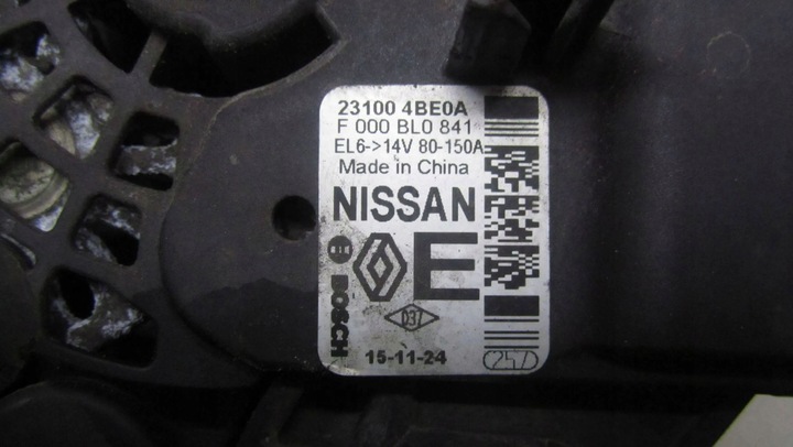 фото №5, Nissan x-trail t32 1.6 генератор 231004be0a 14-