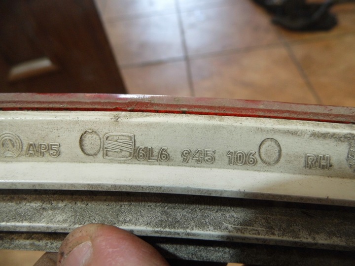 фото №6, Ibiza відбивач бампера праві лівий зад 6l6945106