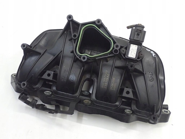 фото №1, Коллектор всасывающий 03c129711ab 038906051c vw eos scirocco 1.4 tsi cav 08r