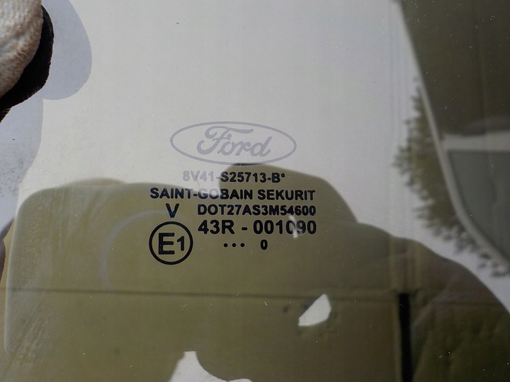 фото №3, Ford kuga mk1 10r скло бокова двері лівий зад as3