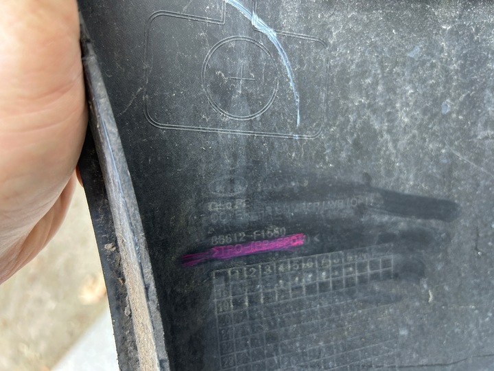 фото №8, Спойлер бампер зад задній kia sportage 4 iv рестайлінг 2018-2022r 86612-f1550