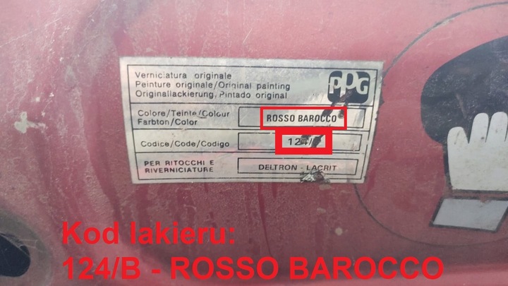 фото №9, Кришка заливання пального 124/b fiat seicento sc 98-00