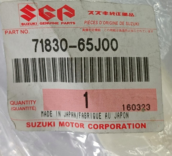 фото №10, Suzuki grand vitara 5d 05 кронштейн  бампера зад правое