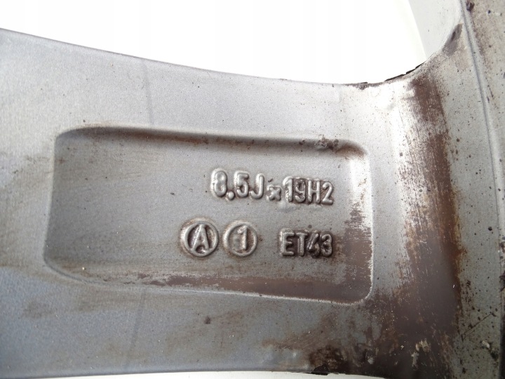 фото №10, Алюмінієві диски 19 5x112 audi a4 b8 s4 rs4 a5 8t s5 rs5 rotor 8k0601025ar et43