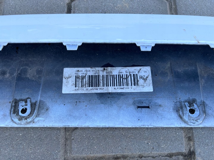 фото №12, Бампер перед переднее bmw 5 g30 g31 m набор цвет a300