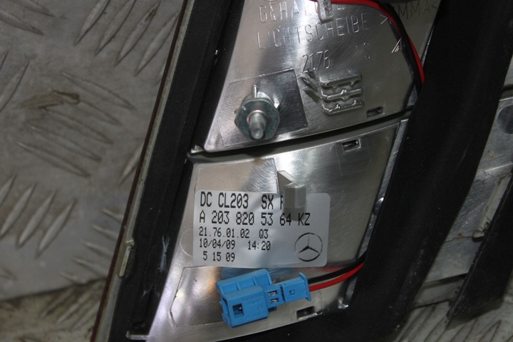 фото №2, Mercedes clc w203 лампа зад 2038205364
