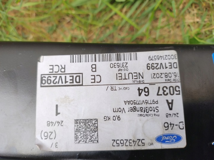 фото №10, Ford connect mk1 2003-2010 !n o w a! балка бампера передняя перед передняя