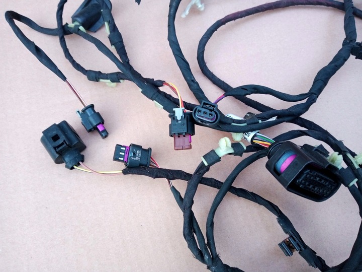 фото №5, Vw passat b7 жгут установка pdc перед na 6xpdc