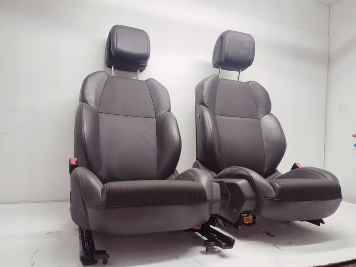 фото №10, Peugeot 508 i сидіння лівий правий перед водія пасажира напівшкіра