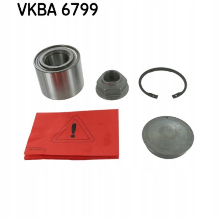 фото №2, Подшипник колёса зад skf vkba 6799