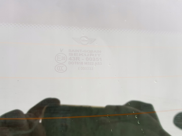 фото №2, Mini cooper r58 11-15r стекло крышки багажника зад