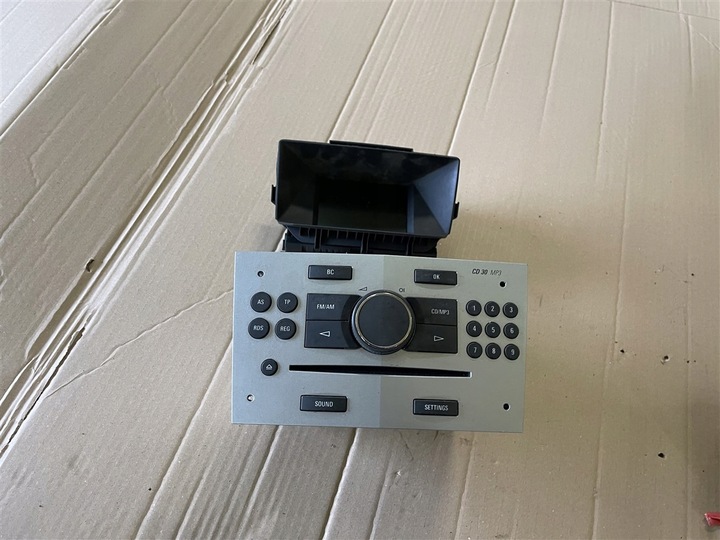 фото №1, Радіо cd mp3 cd30 mp3 екран дисплей комплект opel zafira b 06-14r 11r