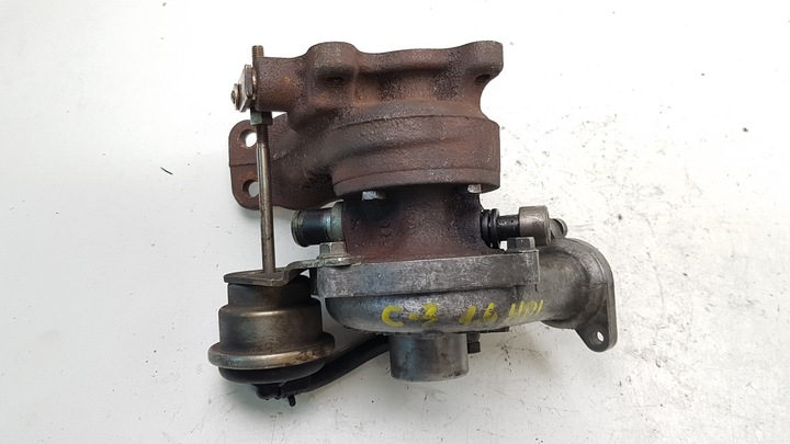 фото №10, Турбонагнітач 375g9 54359700009 54351014861 1.4 hdi citroen peugeot 1044