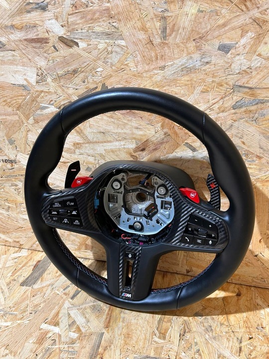 фото №10, Кермо карбон пелюстки з підігрівом bmw g87 g80 g82 m2 m3 m4 5km гарна оригінальний номер