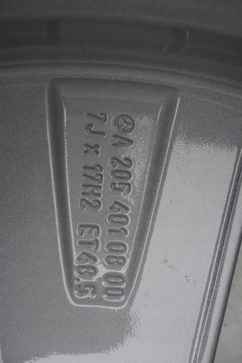 фото №14, 4× алюминиевый диск mercedes-benz oem номер 3236 7.0" x 17" 5x112 et 48,5
