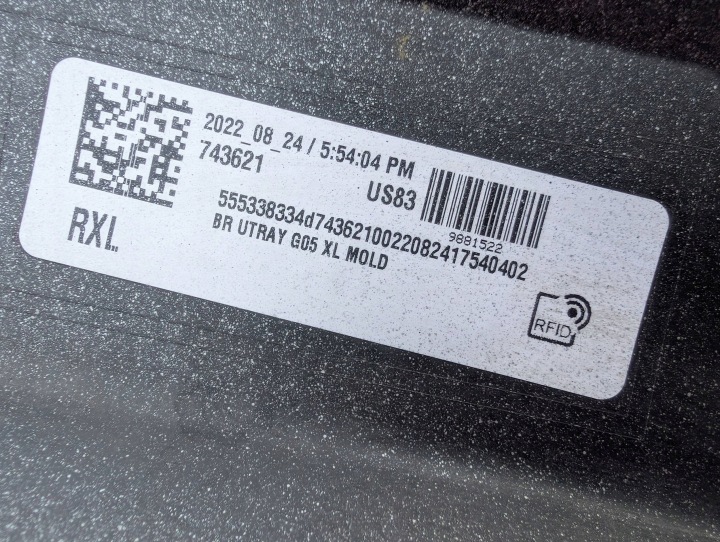 фото №11, Накладка бампера передней зад bmw x5 g05 9881522