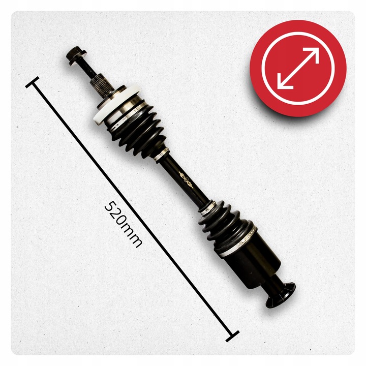 фото №4, Полуось левая +вал mercedes w205 amg c 43 4-matic автомат 9 передача новая