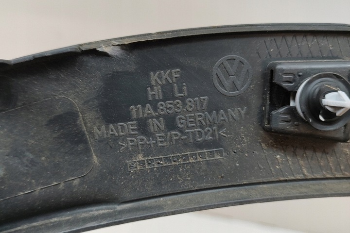 фото №7, Vw id.5 e39 задній лівий крило планка оздоблювальна 11a853817 електрика