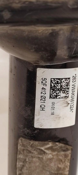 фото №7, Vw tiguan ii поворотный кулак левые перед 2.0 tsi 5q0407257a 5q0407253a